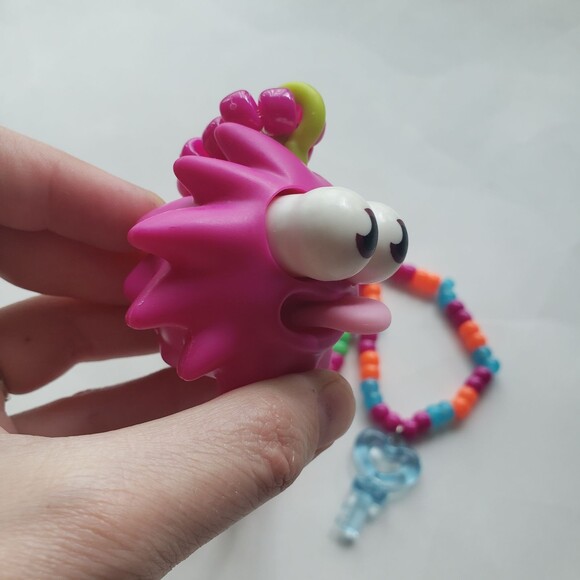 Kandi Necklaces x2 (Spikey Toy & Key) - Picture 4 of 6